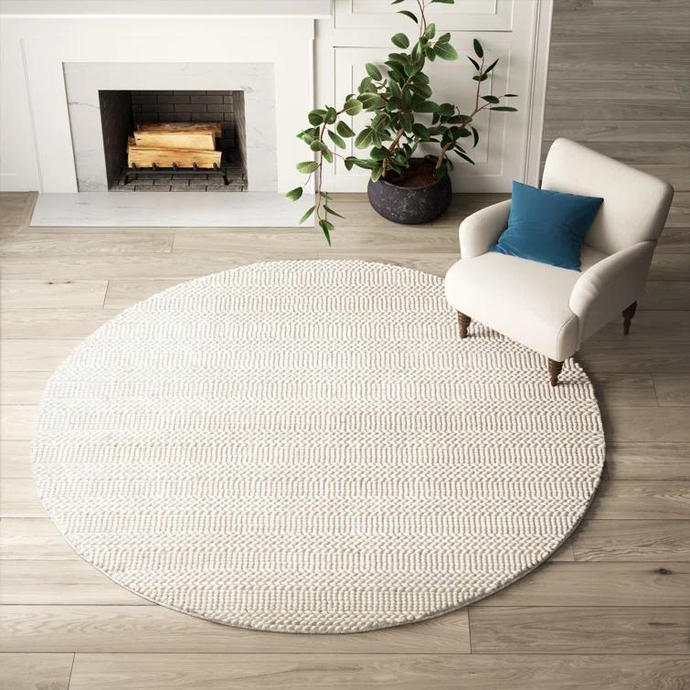 Natural Fiber NF829 Hand Woven Area Rug - Natural/Ivory - 3'x5' - Safavieh.