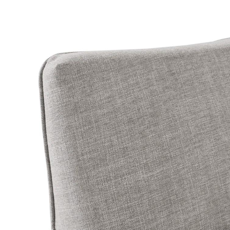 Martha Stewart London 360°Swivel Armchair with Lumbar Pillow