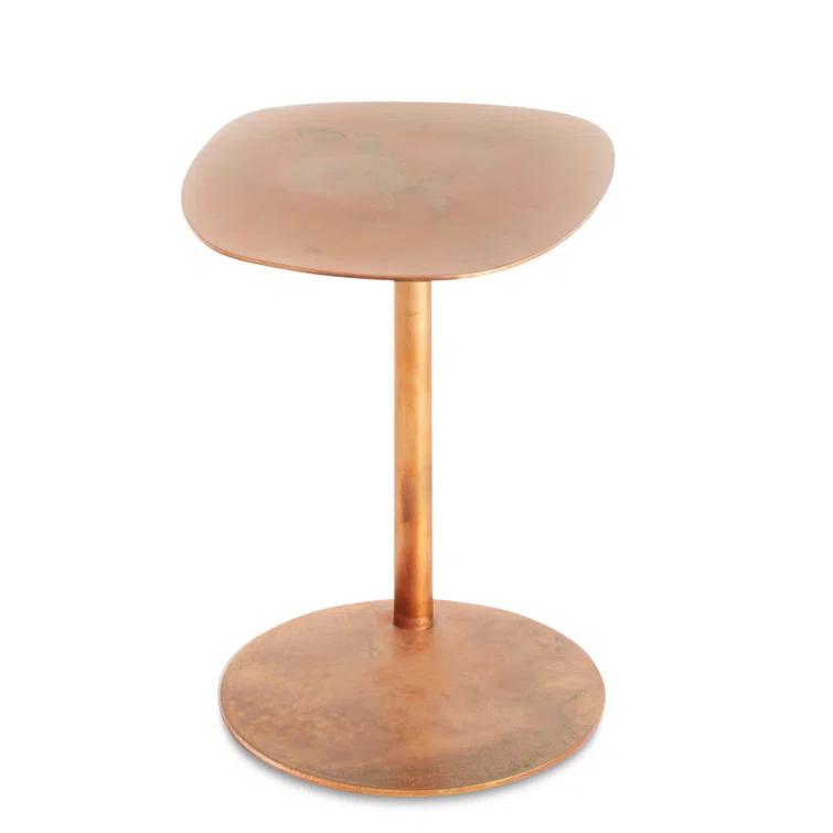 Swole Steel Top End Table