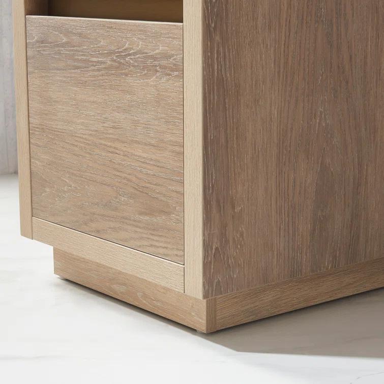 Beira 17.7'' Single Bathroom Vanity with Composite Top