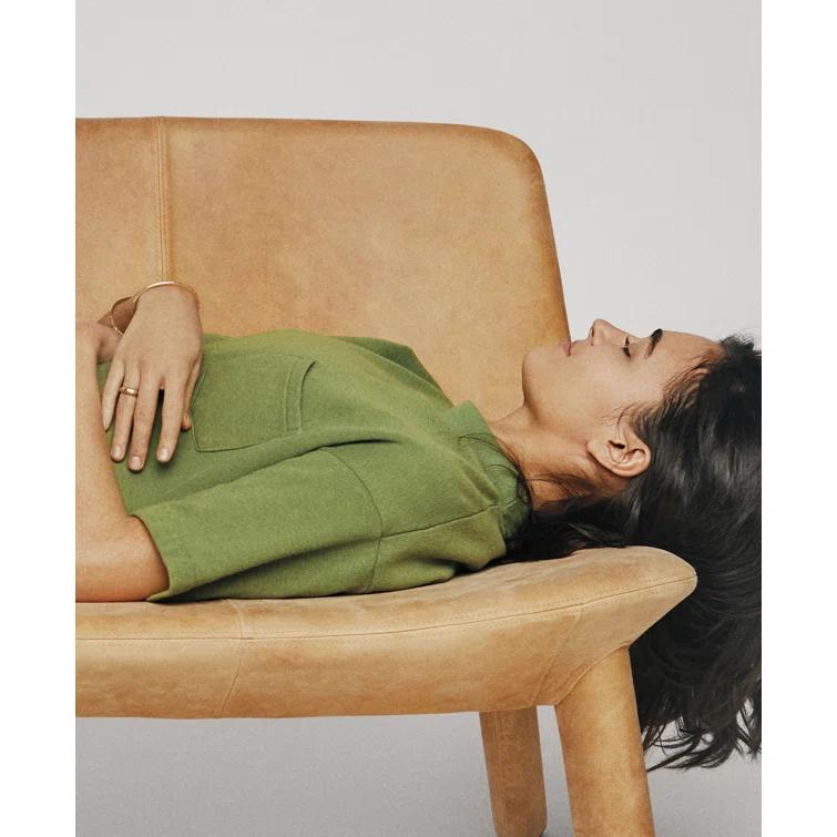 Neat Wool Upholstered Bench