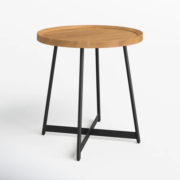 Gweneth Round Side Table - Natural