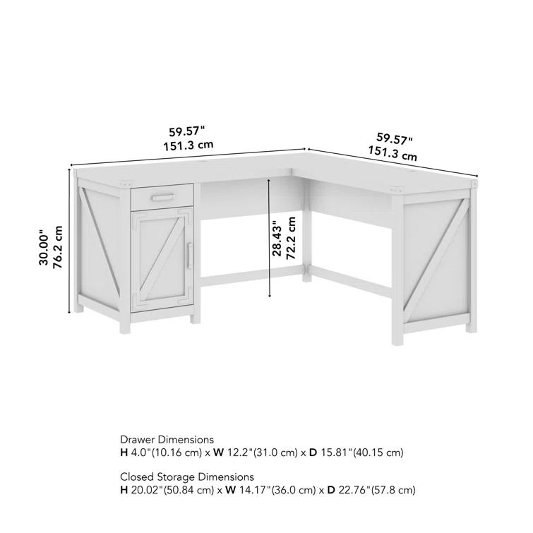 Egils Cottage Grove L-Shaped Desk
