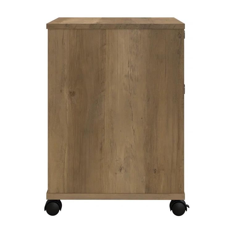 Cowden 16"W 2 -Drawer Mobile Vertical Filing Cabinet