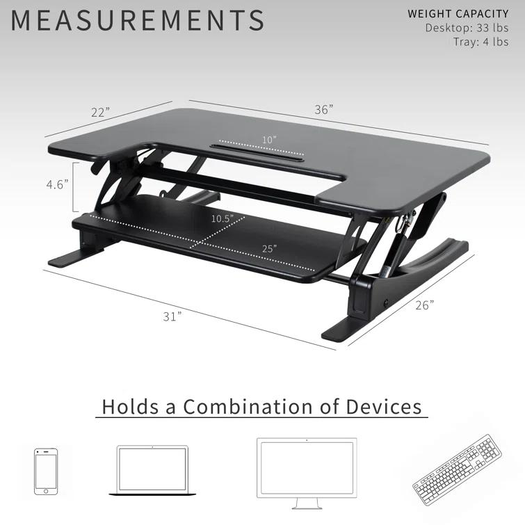 Standing Desk Converter DESK-V000V Series