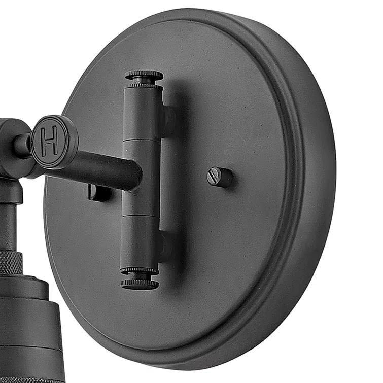 Arti 7.75-in Swing Arm Extendable Single Light Plug-In Sconce with On/Off Switch