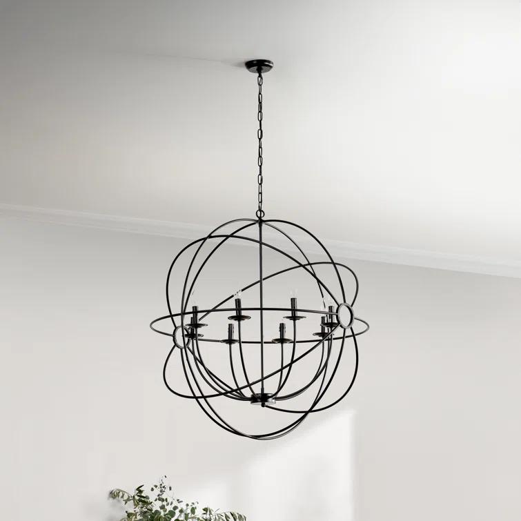 Obi Iron Chandelier