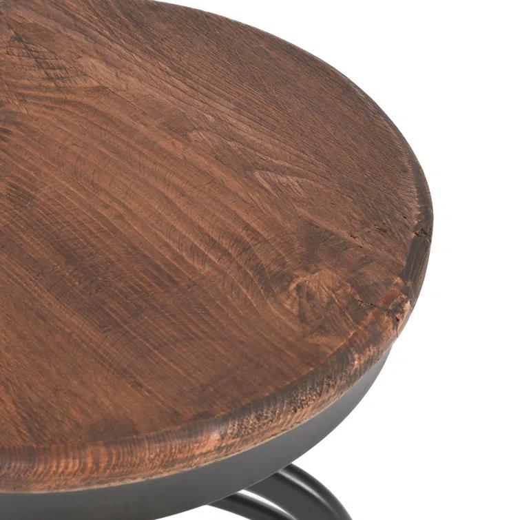Kosas Home Piper Adjustable Counter Stool Black