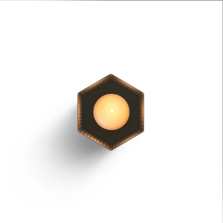 Blu Dot Wink Powder-coated Aluminum Tabletop Lantern