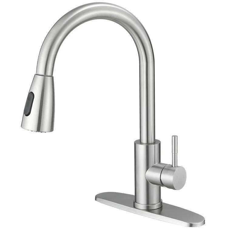 VIBRANTBATH Pull Out Kitchen Faucet