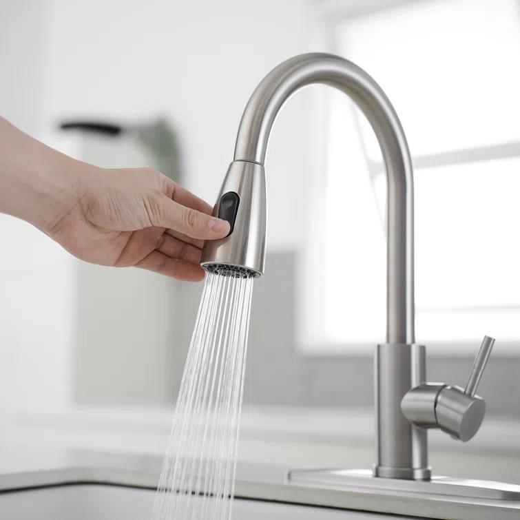VIBRANTBATH Pull Out Kitchen Faucet