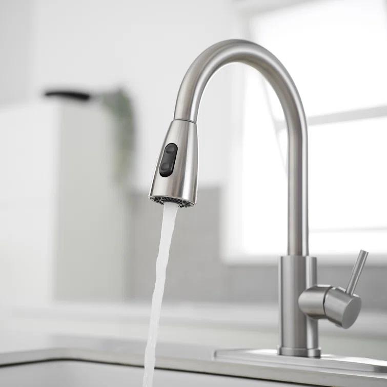 VIBRANTBATH Pull Out Kitchen Faucet