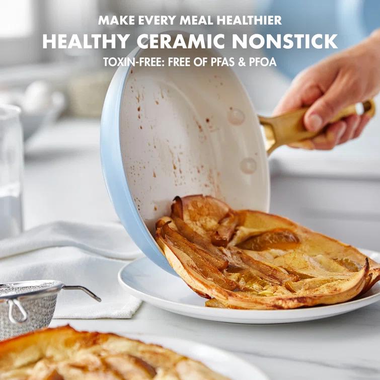 GreenPan Reserve Hard Anodized Healthy Ceramic Nonstick 10 Piece Cookware Set