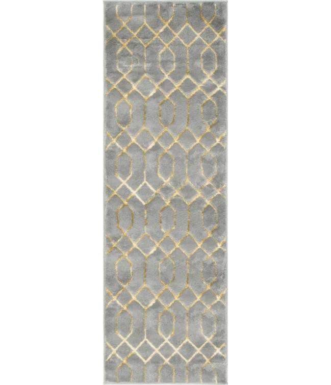 Glam Gray/Gold Area Rug