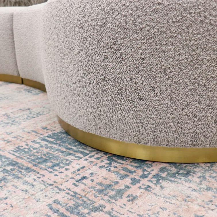 Simona 150.39'' Upholstered Sofa