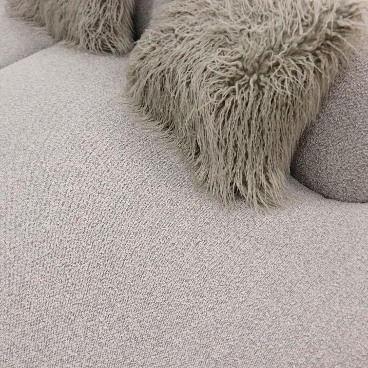 Simona 150.39'' Upholstered Sofa