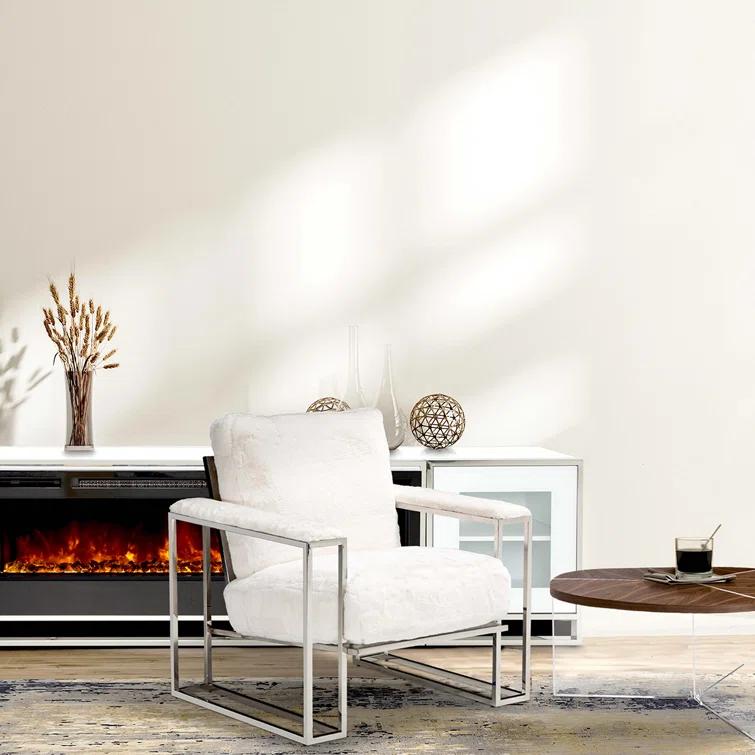 Astro Faux-Fur Accent Chair