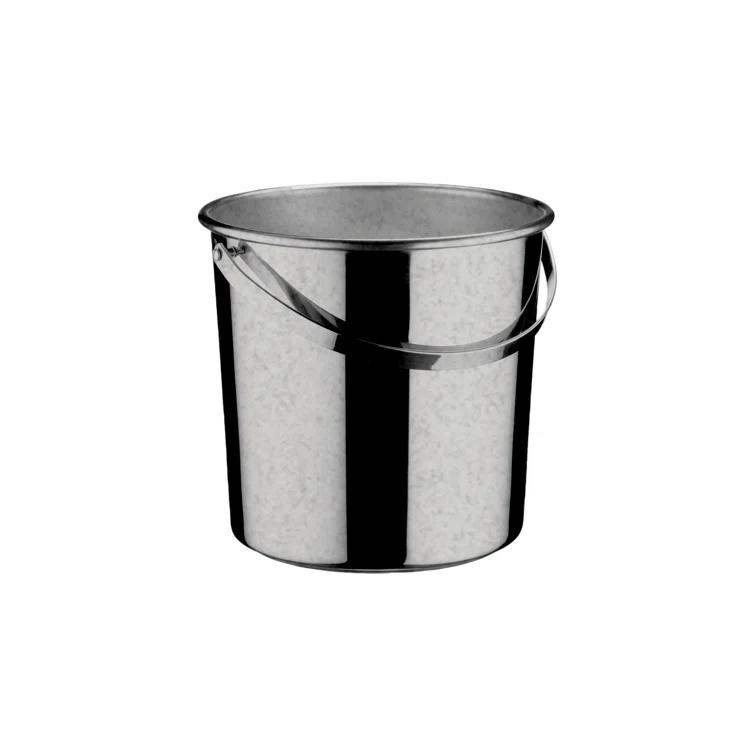 Large Stainless Steel Vintage Wine Bucket