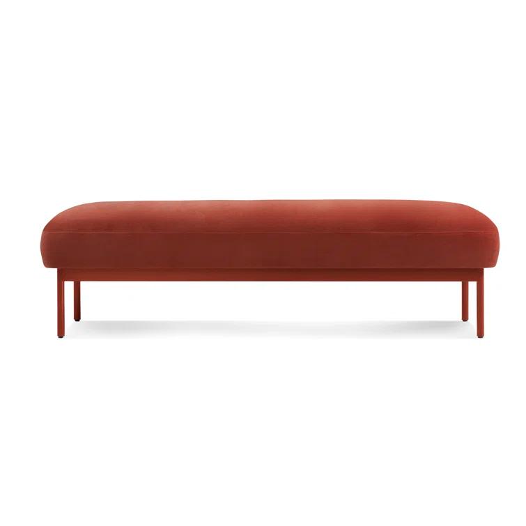 Puff Puff Polyester Upholstered Bench
