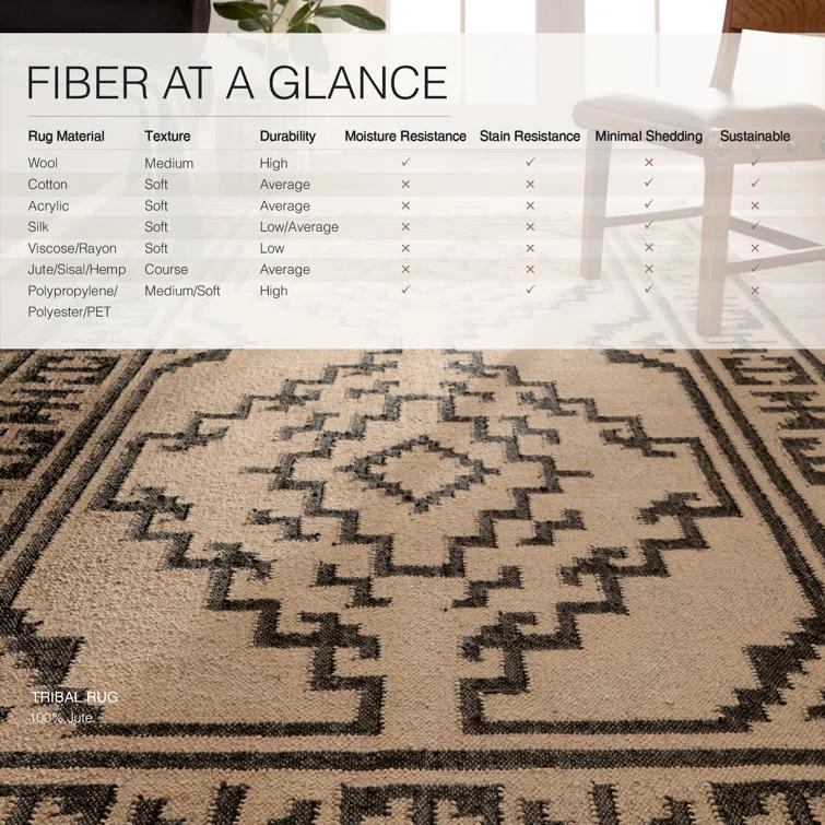 Louie Jute / Sisal Light Beige/Black Rug