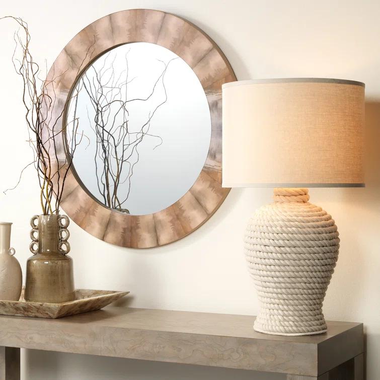 Cloudscape Rope Flat Wall Mirror