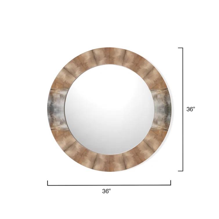 Cloudscape Rope Flat Wall Mirror