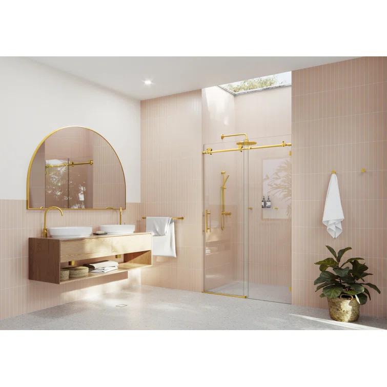 Eclipse 44 - 48 in. x 78 in. Fully Frameless Sliding Shower Door