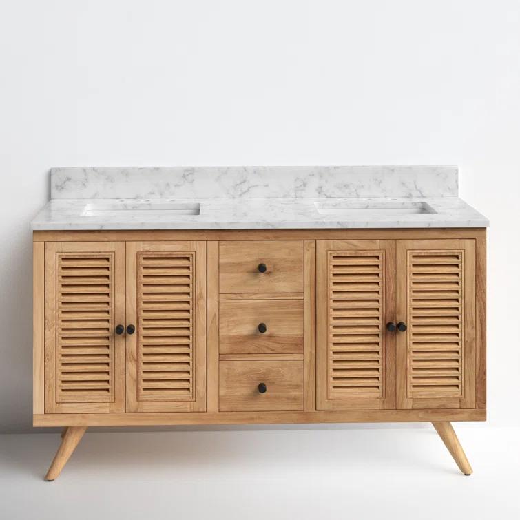 Quentin 60'' Double Bathroom Vanity