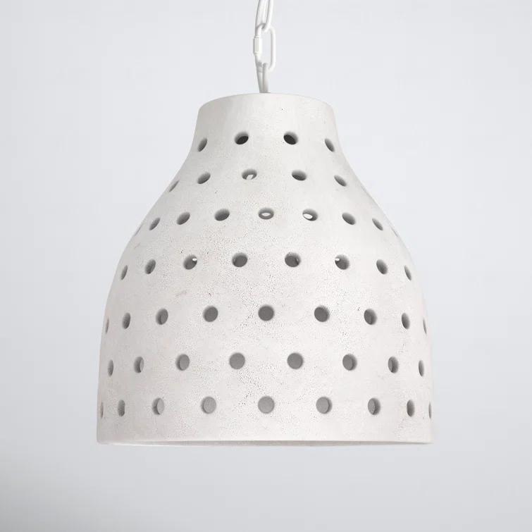 Pristina Single Light Ceramic Dimmable Pendant