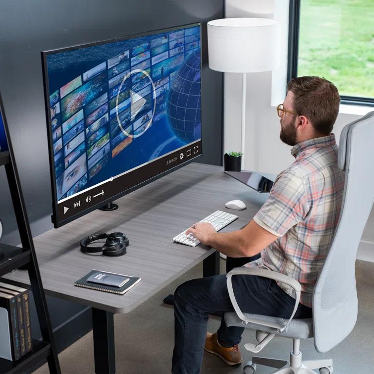 VIVO Ultrawide Screen TV Desk Mount up to 55", STAND-V155C Series
