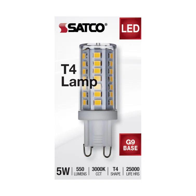 40 Watt Equivalent T4 G9/Bi-pin Dimmable LED Bulb