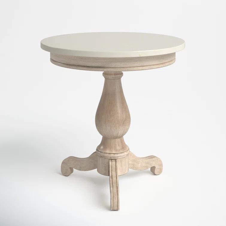 Aberdale End Table with Marble Top