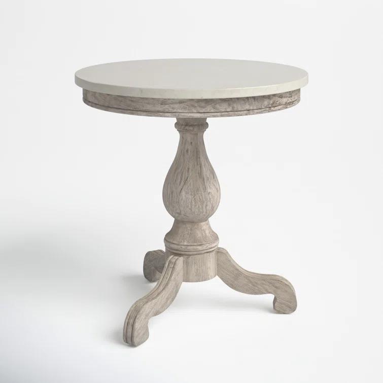 Aberdale End Table with Marble Top