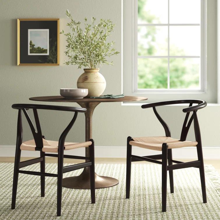 Cylia Dining Chair (Set of 2) - Walnut