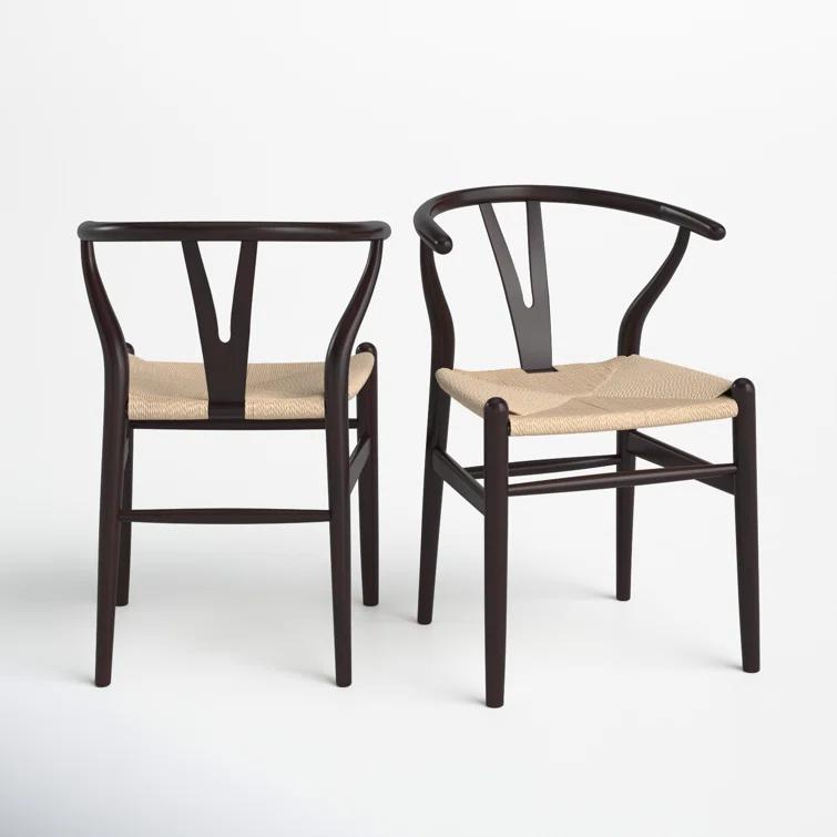 Cylia Dining Chair (Set of 2) - Walnut