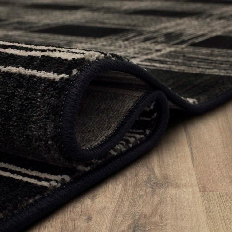 Fontana Geometric Machine Woven Polyester Area Rug