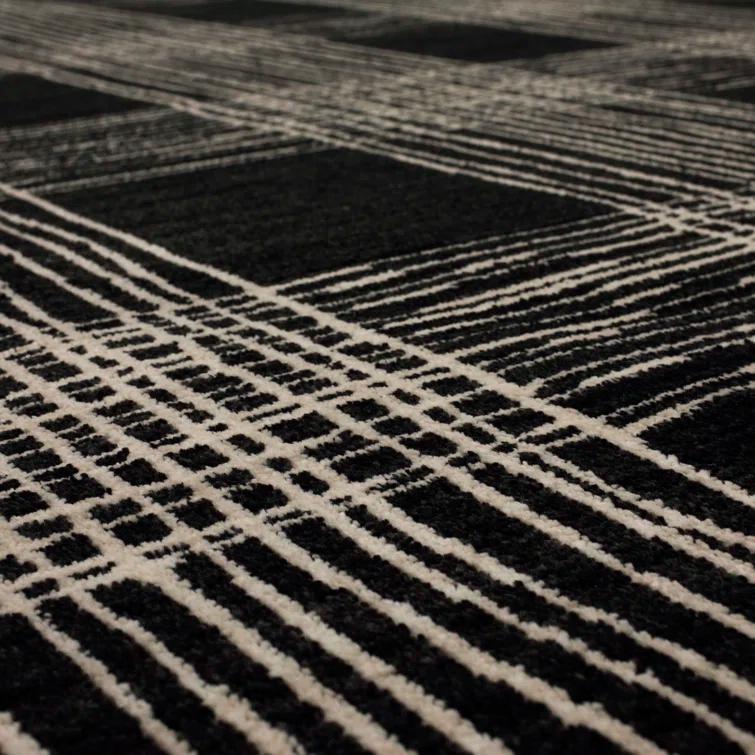 Fontana Geometric Machine Woven Polyester Area Rug