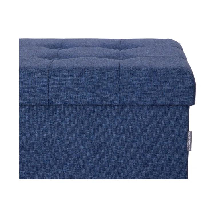 15.7'' W Upholstered Storage Ottoman
