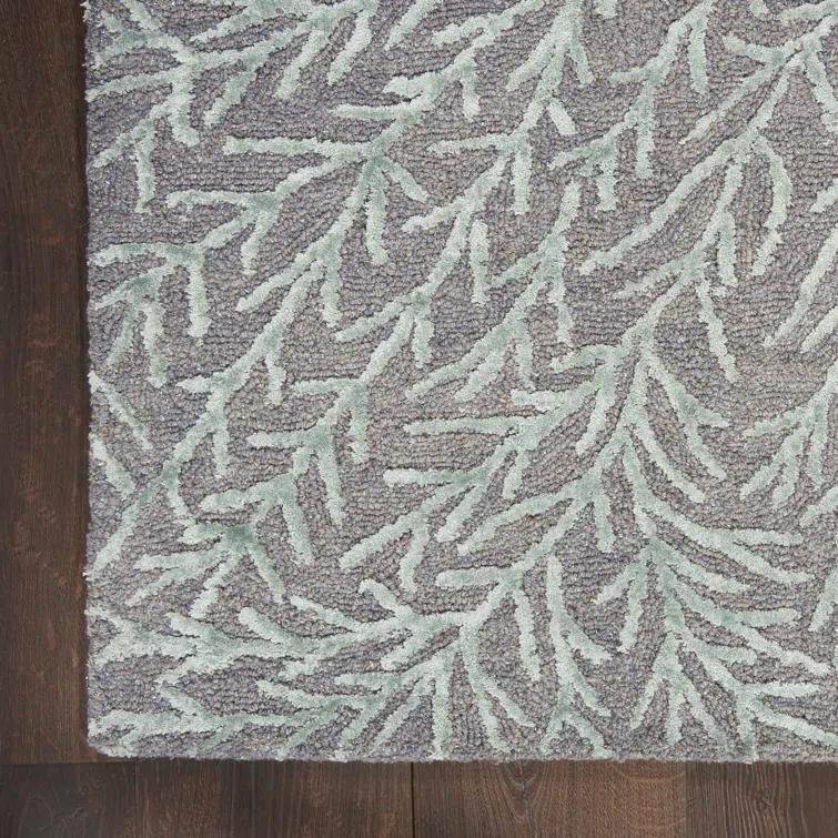 MA30 Hand Tufted Wool Floral Rug