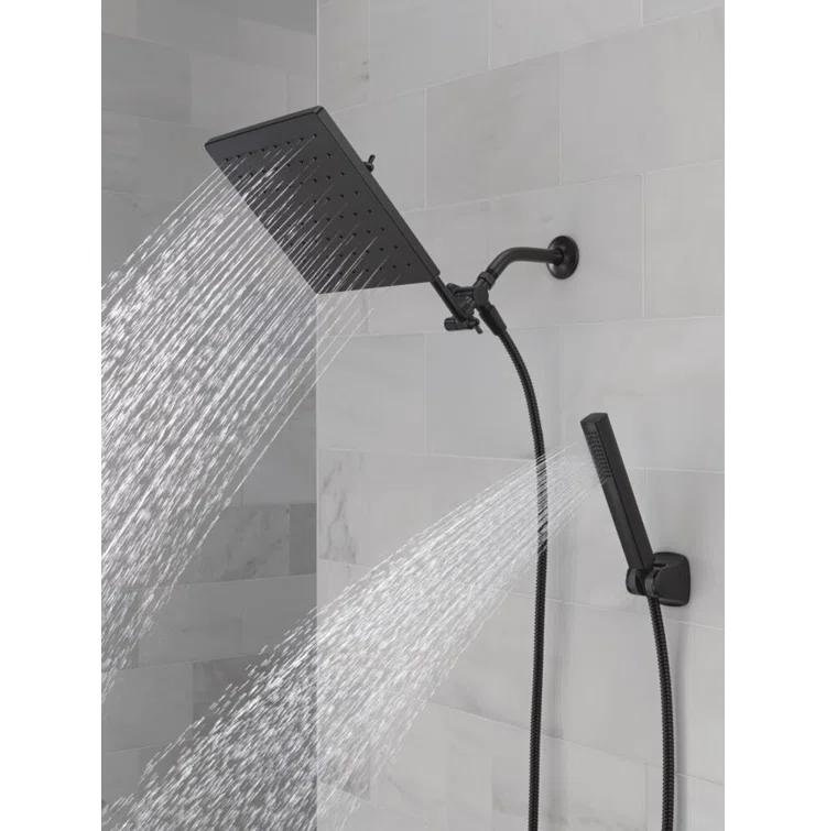 10-inch Raincan Shower Head and Hand Held Shower Combo, Rainfall Shower Head and Hand Shower