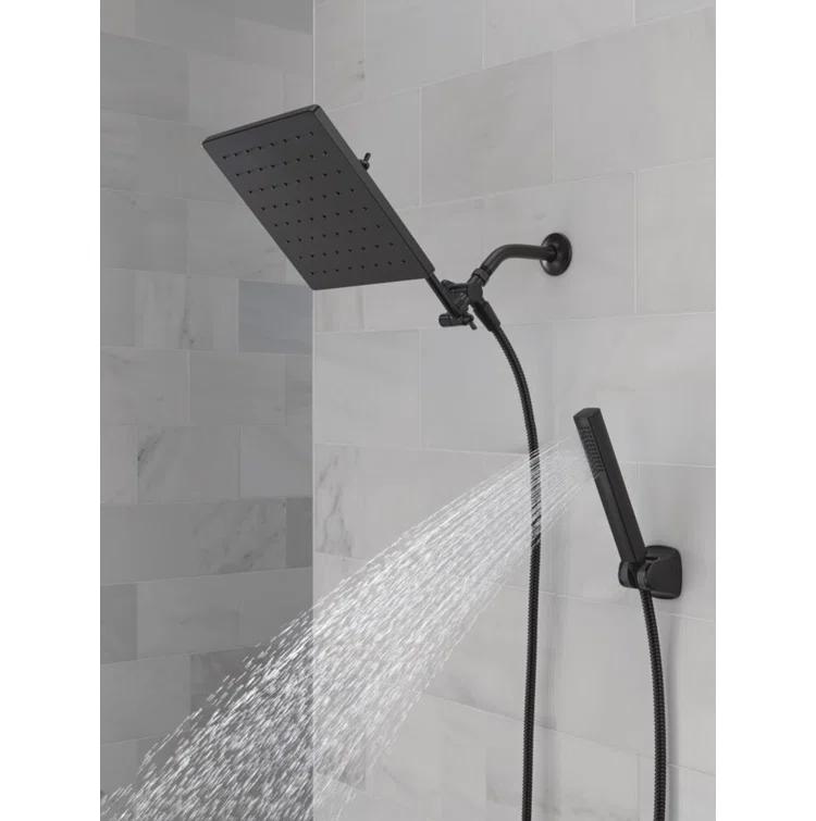 10-inch Raincan Shower Head and Hand Held Shower Combo, Rainfall Shower Head and Hand Shower