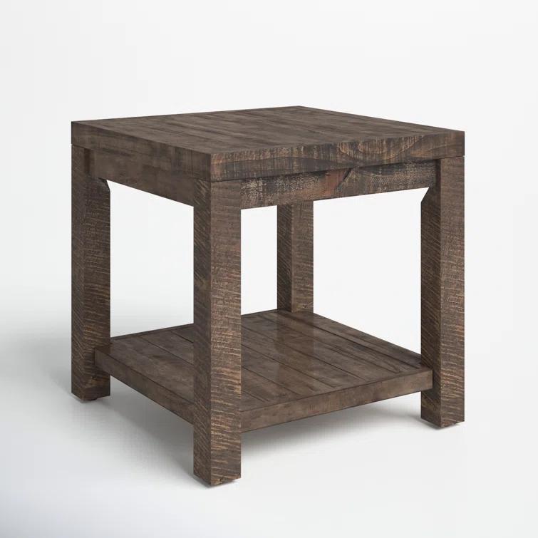 Alexandra Solid Wood End Table