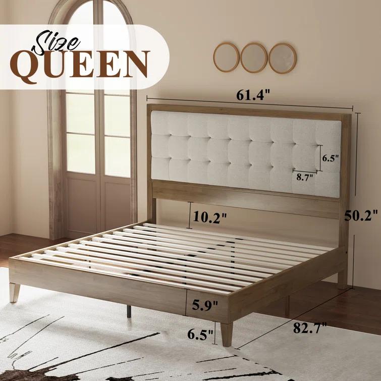 Wade Logan® Behka Upholstered Platform Bed