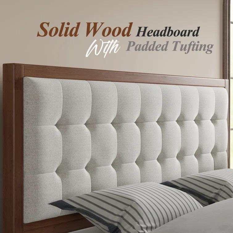 Wade Logan® Behka Upholstered Platform Bed