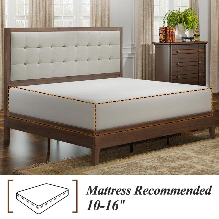 Wade Logan® Behka Upholstered Platform Bed