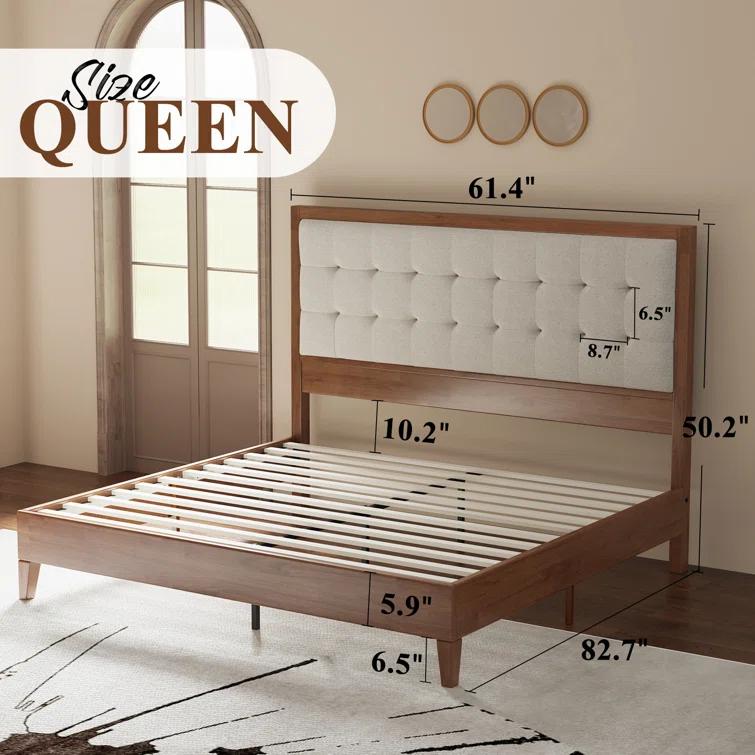 Wade Logan® Behka Upholstered Platform Bed