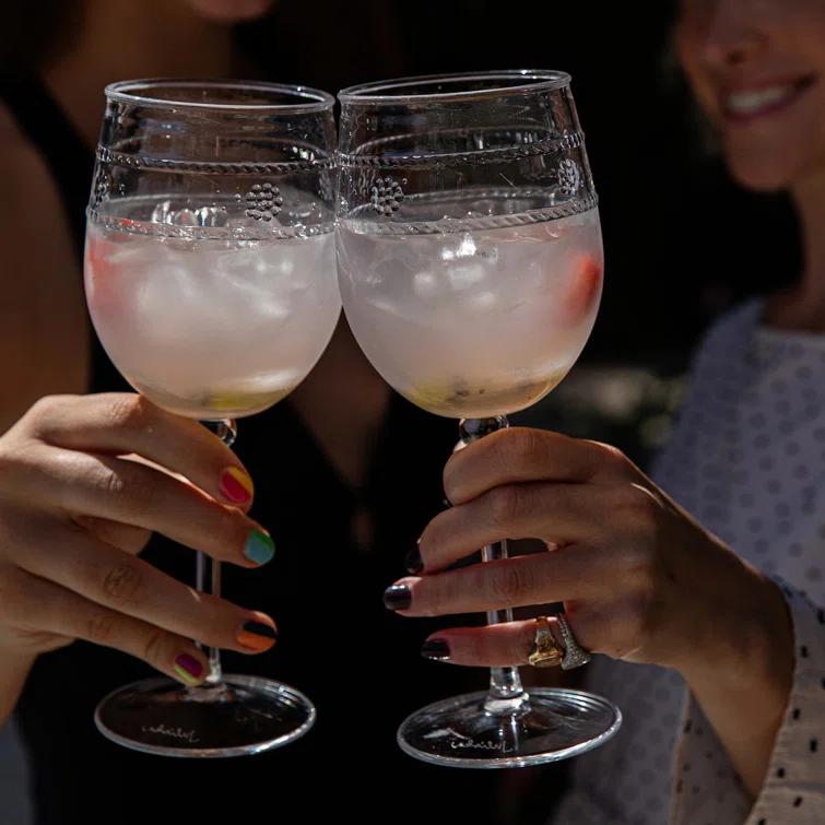 Juliska Isabella 14 oz. Acrylic Wine Glass