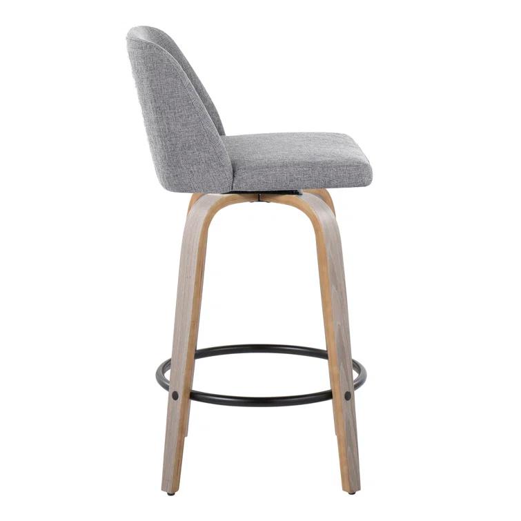 Toriano Swivel Upholstered Counter Stool