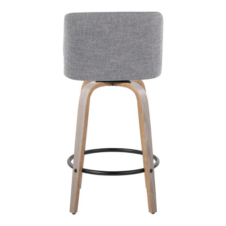 Toriano Swivel Upholstered Counter Stool