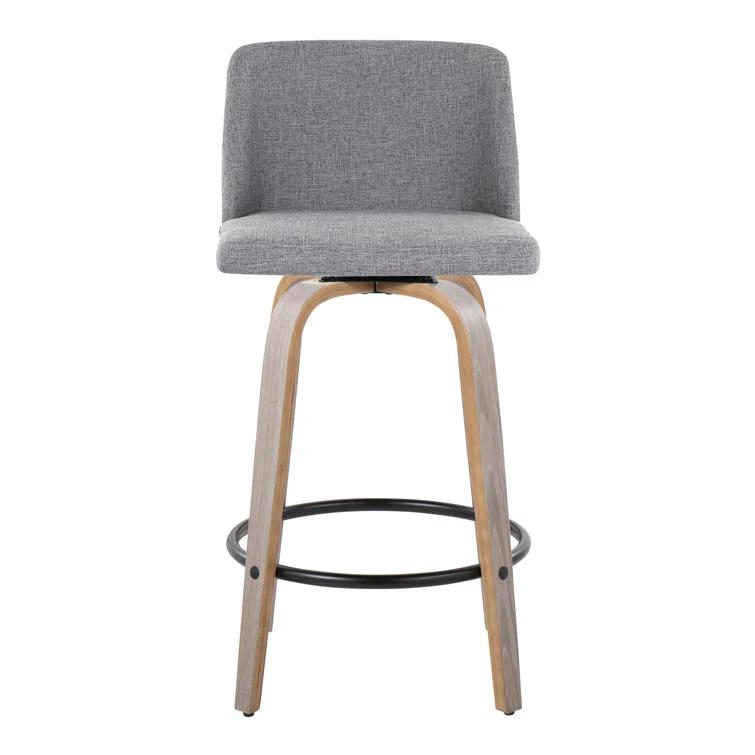Toriano Swivel Upholstered Counter Stool